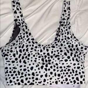 Balance Athletica Snow Leopard Sports Bra